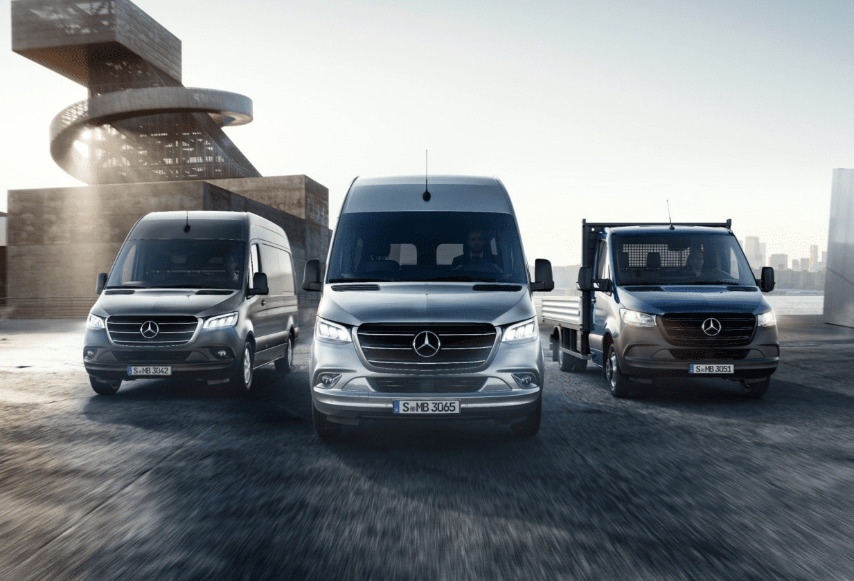 The Sprinter กว้างขวาง สะดวกสบาย และปลอดภัย